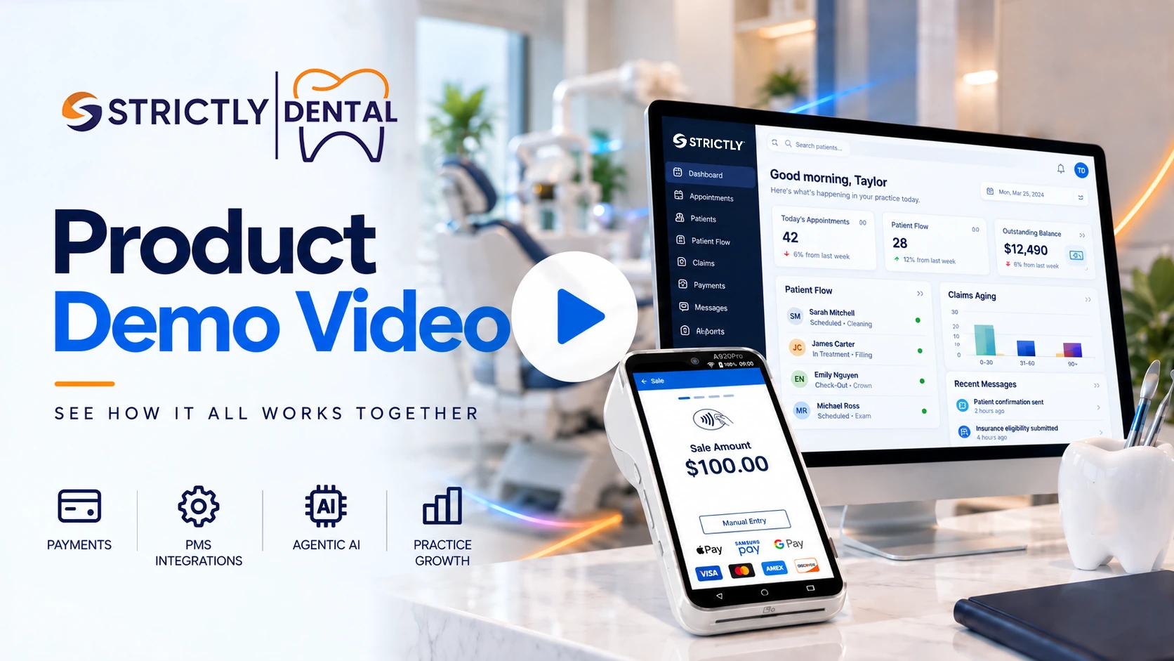 Strictly Dental product demo video preview